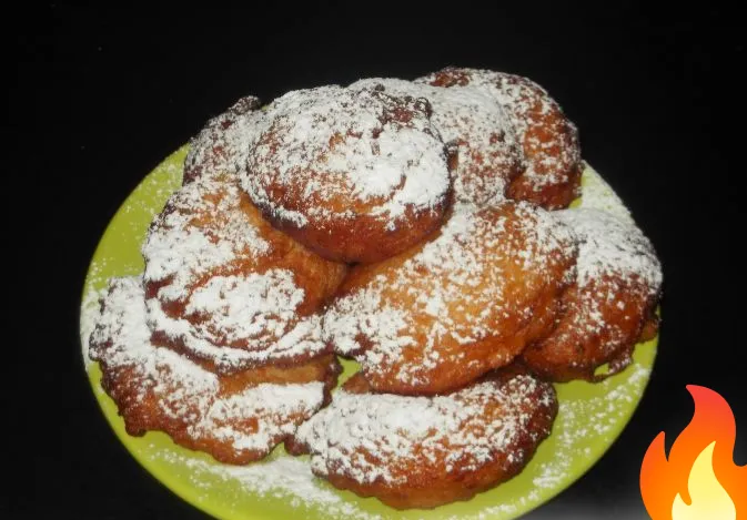 Постер Рисовые дрожжевые пончики