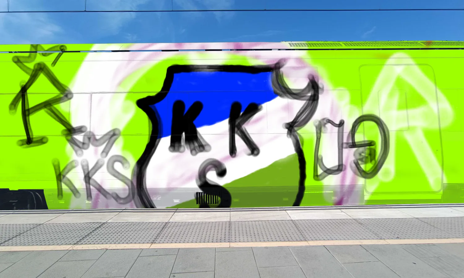 Graffiti artwork by wisla