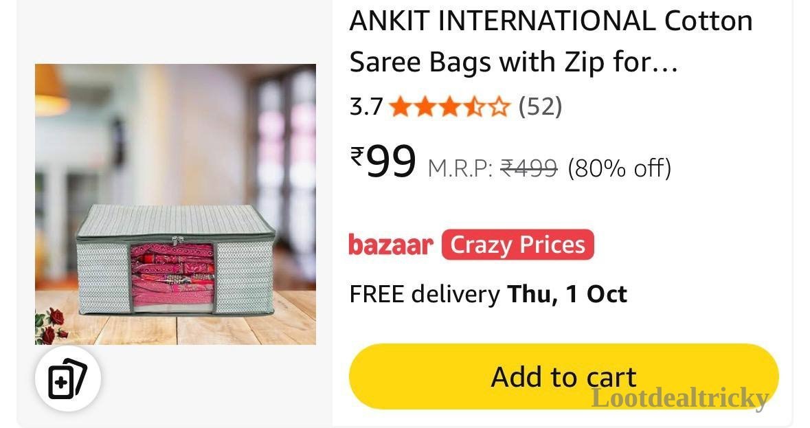 Clothes Storage Organizer Offer Image