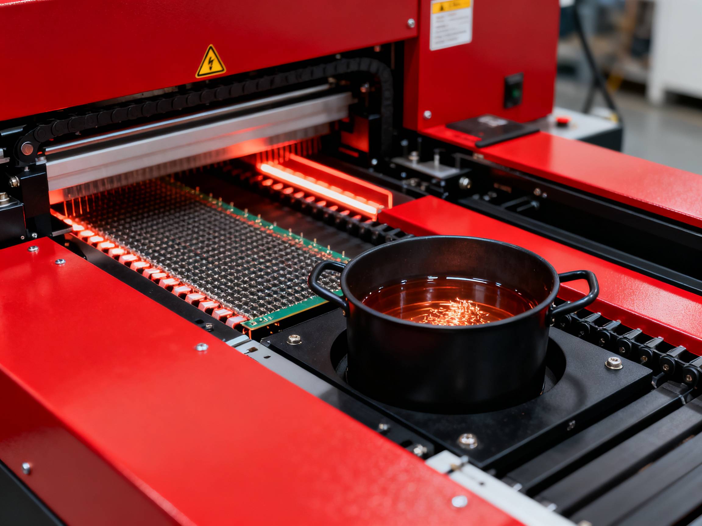 Wave Soldering Machine Setup: Step-by-Step Guide with Expert Tips - S&M Co.Ltd Wave soldering machine setup infographic.