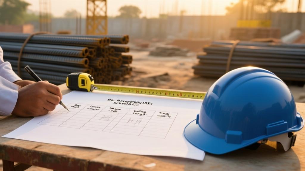 Bar Bending Schedule (BBS) for House Construction 2026 - Complete Guide