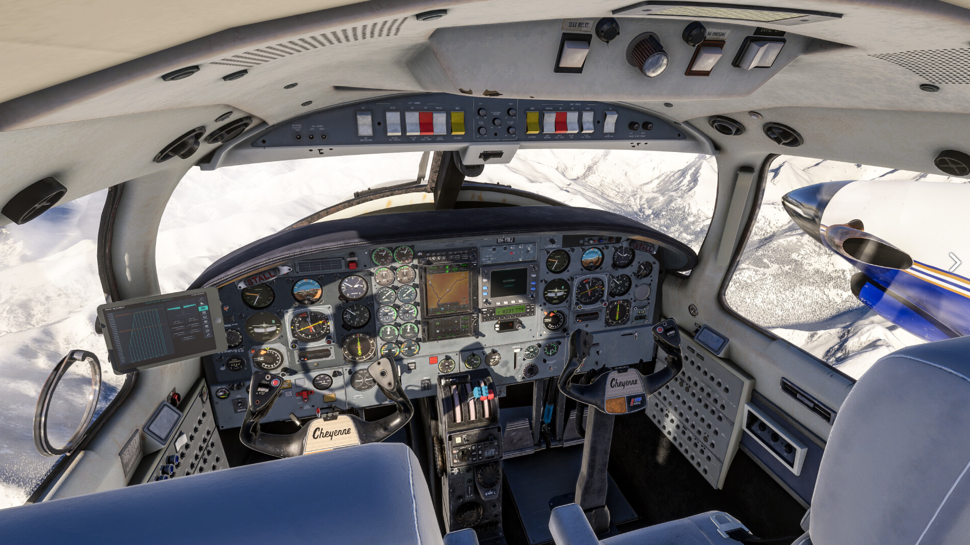 Cheyenne III - Cockpit