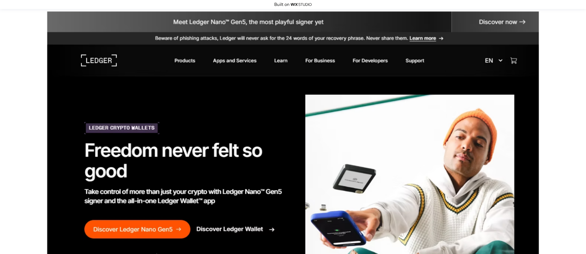 Forensic screenshot of [REDACTED] showing the phishing page layout