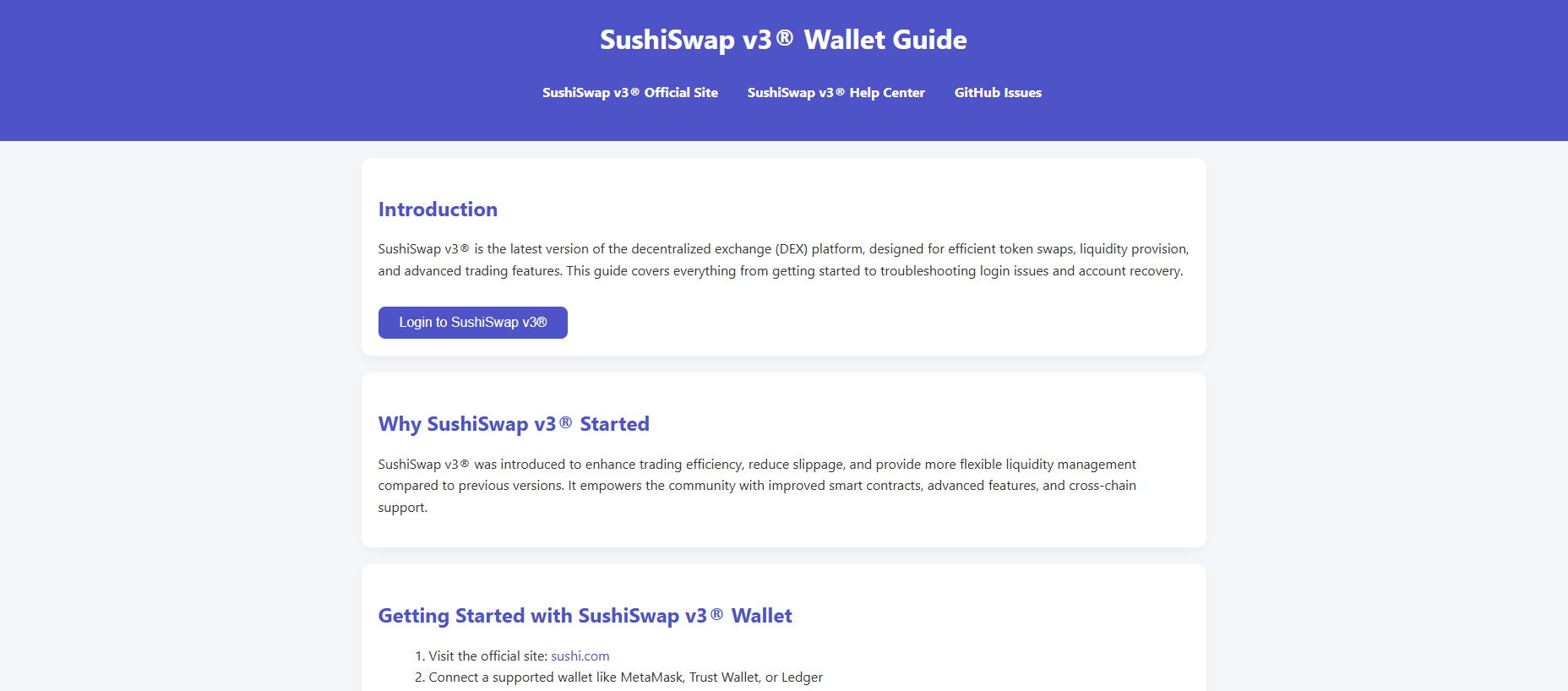 Stored capture of desktop-mobile-sushiswap-v3.pages.dev