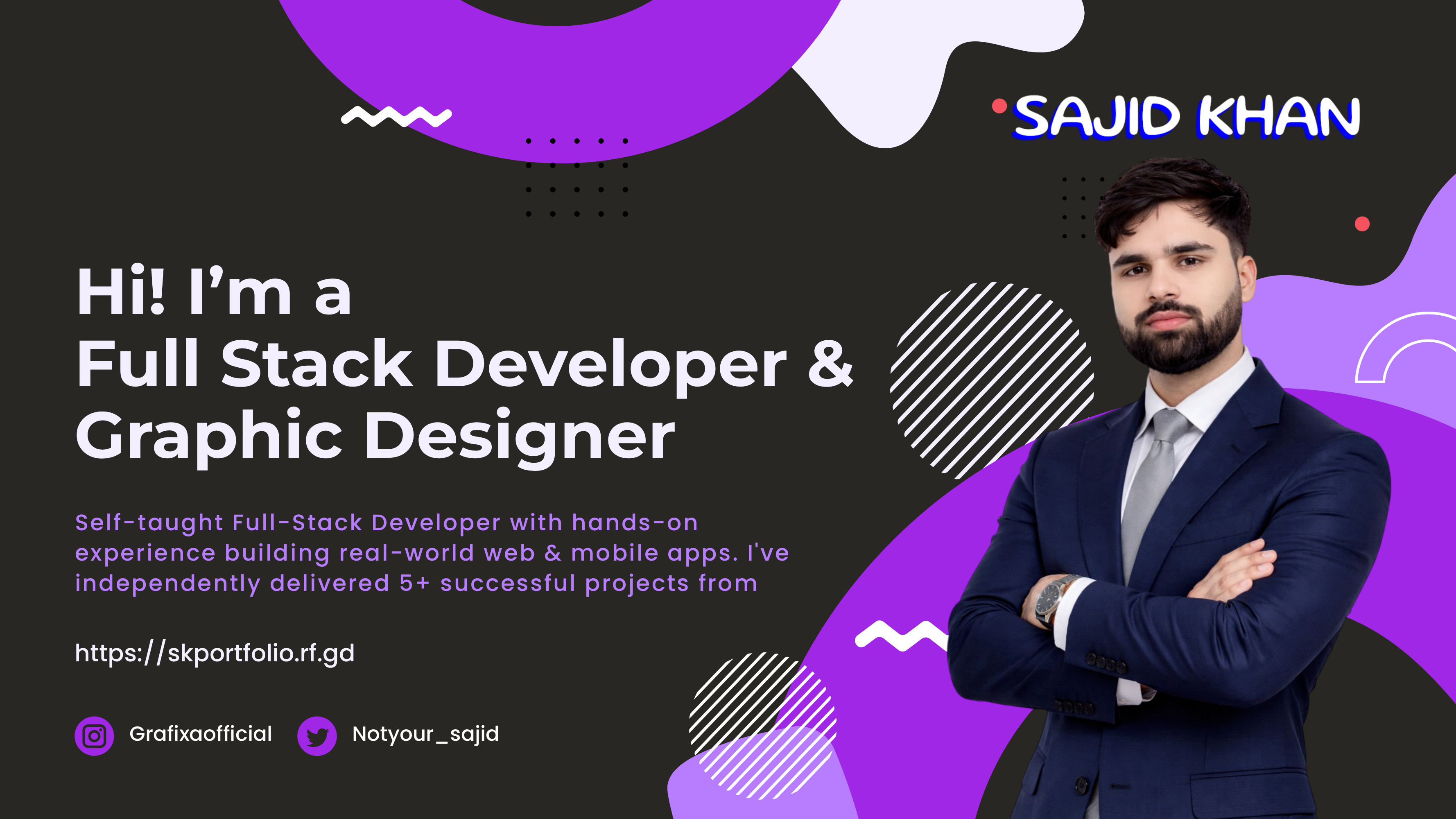 Sajid Khan | Full-Stack Web Developer