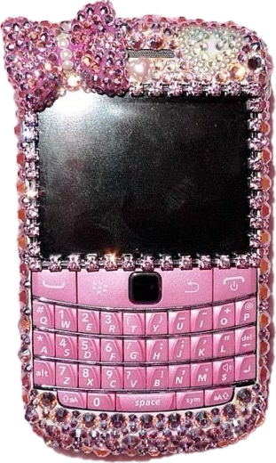 Bedazzled flip phone