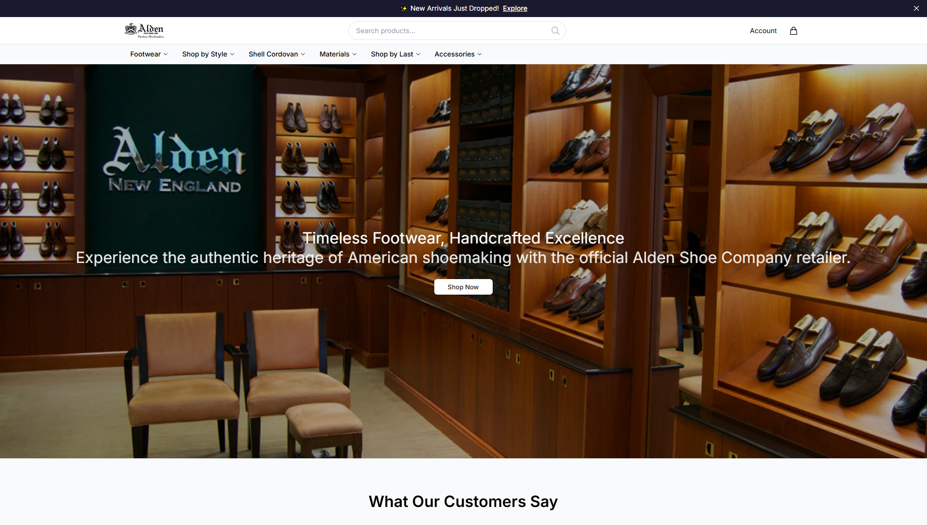 Stored capture of aldenshopstore.shop