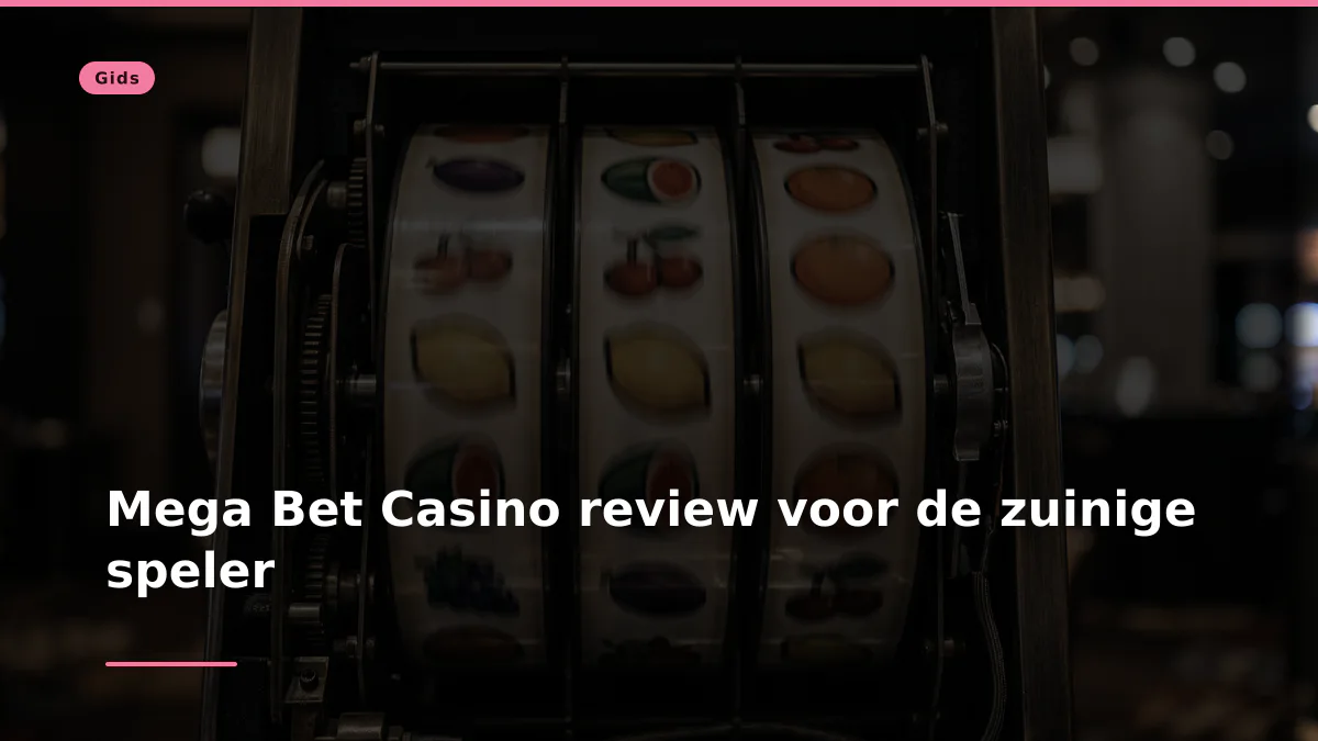 Mega Bet Casino review voor de zuinige speler