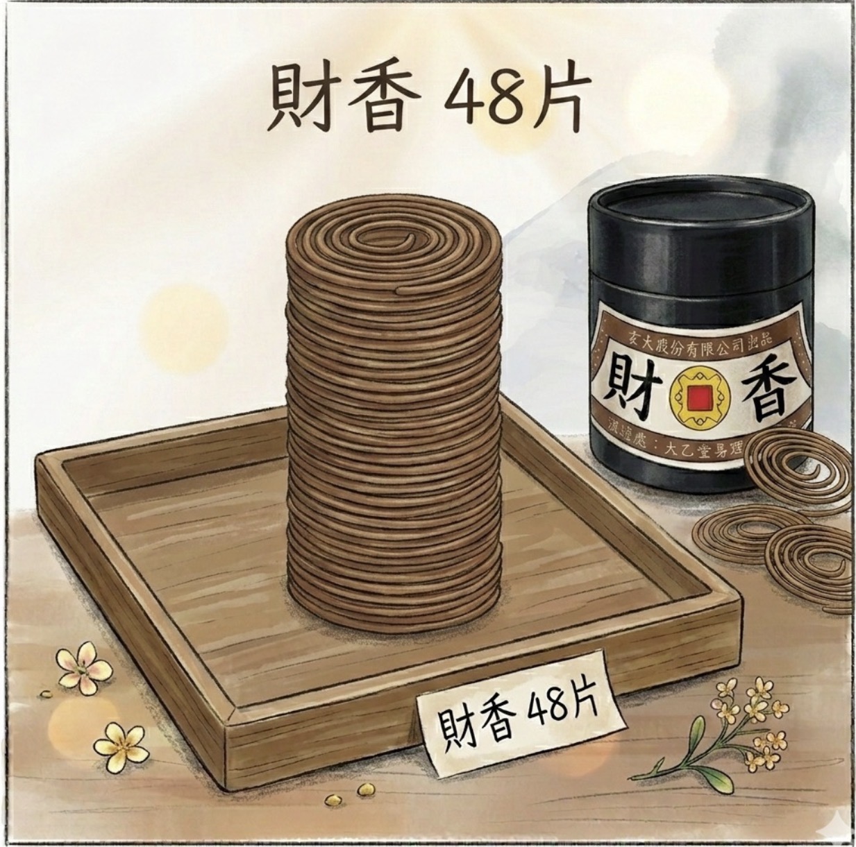 財香48片