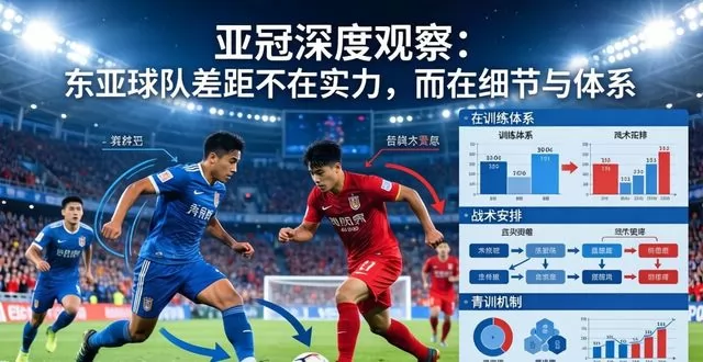 亚冠深度观察：东亚球队差距不在实力，而在细节与体系