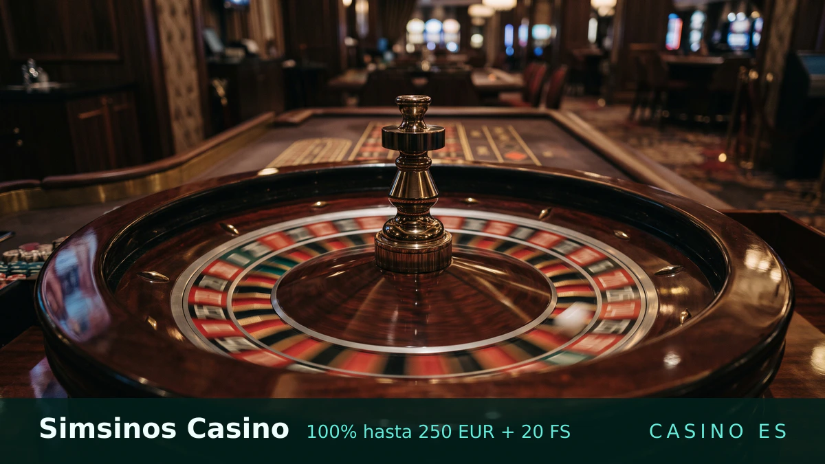 Simsinos Casino &mdash; bono de bienvenida 100% hasta 250 EUR + 20 FS, pagos: Visa, Mastercard, Skrill, Neteller, Paysafecard