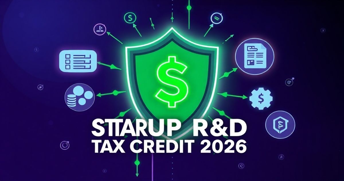 Startup R&D Tax Credit 2026 Strategy: Maximize Savings