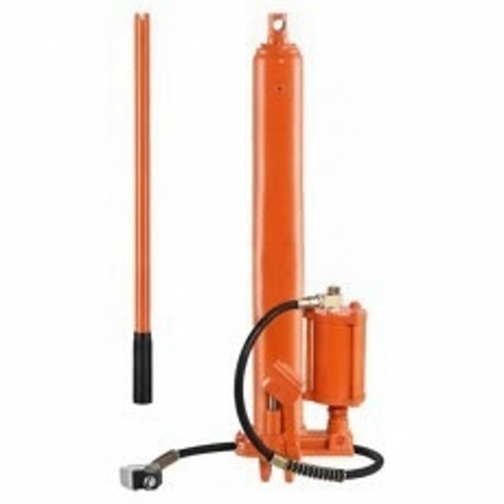 Jack Long Ram 8T Air/Manual Pump, Min. Height: 630mm, Capacity: 8000kg