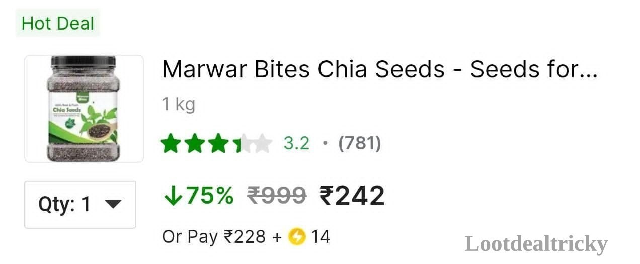 Grab Chia Seeds | Loot Deal