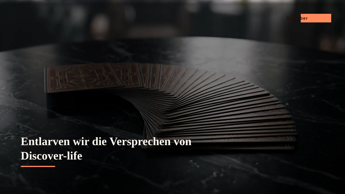 Entlarven wir die Versprechen von Discover-life