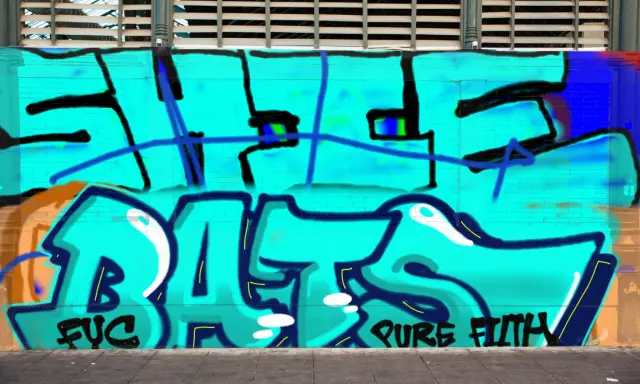 Graffiti artwork by FYC