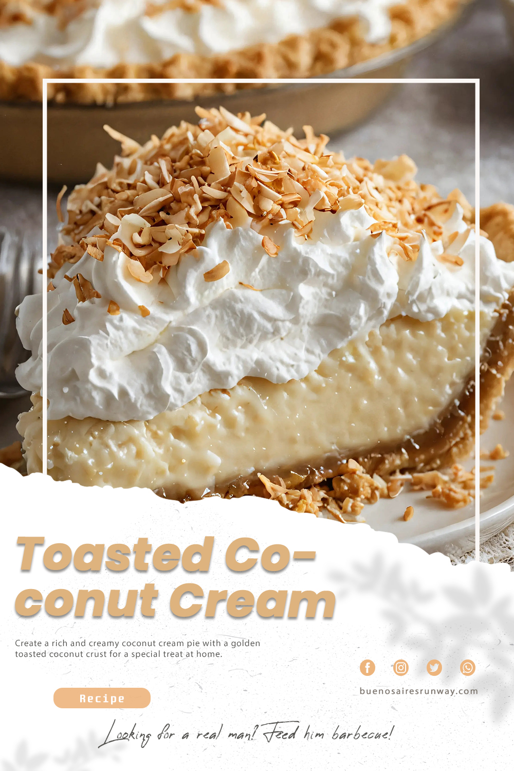 Toasted Coconut Cream Pie Formula