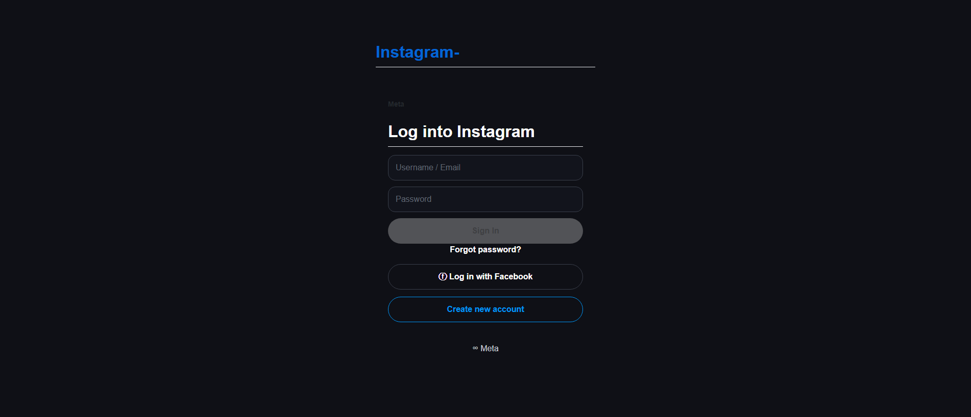Forensic screenshot of [REDACTED] showing the phishing page layout
