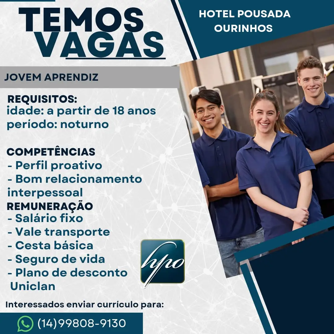 Vaga Para Jovem Aprendiz