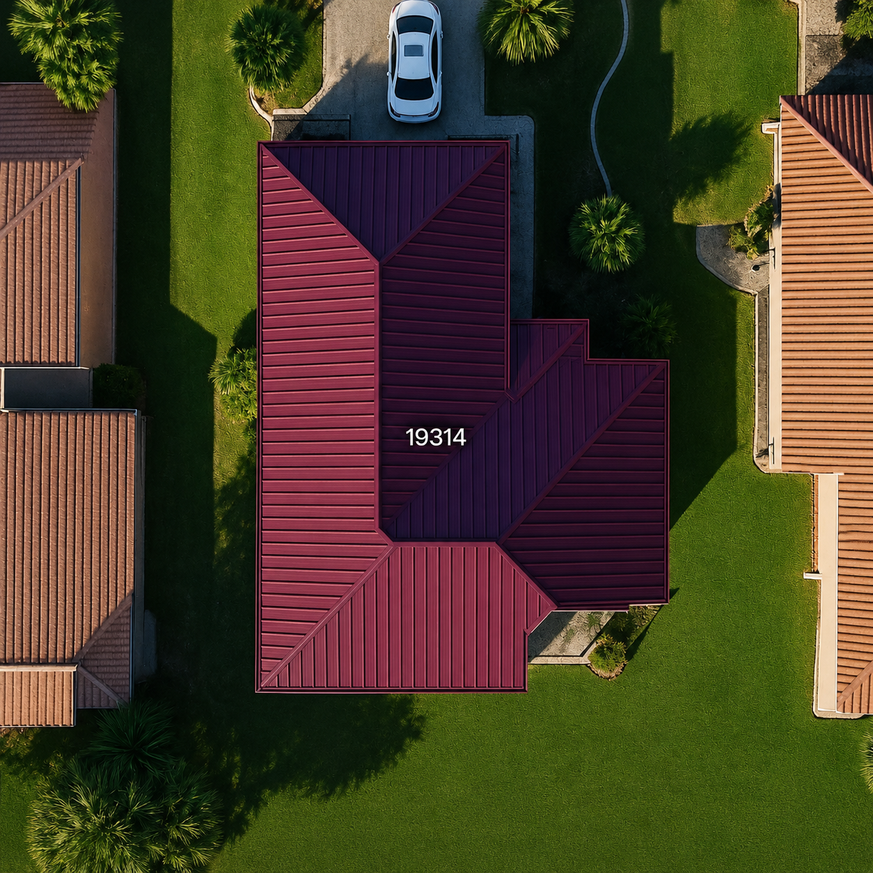 Home after new roof