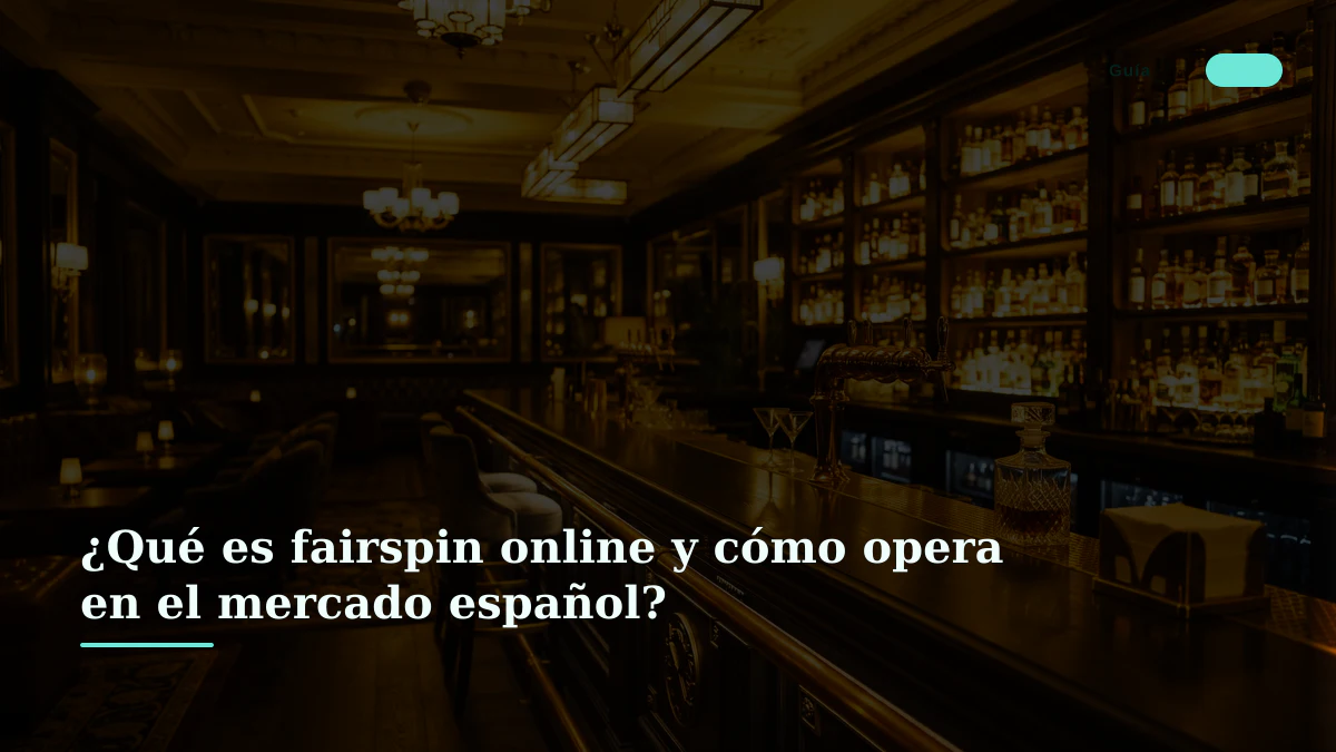 ¿Qué es fairspin online y cómo opera en el mercado español?
