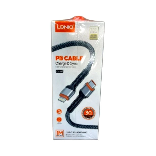LDNIO - LS442 - TYPE-C*IOS - كابل