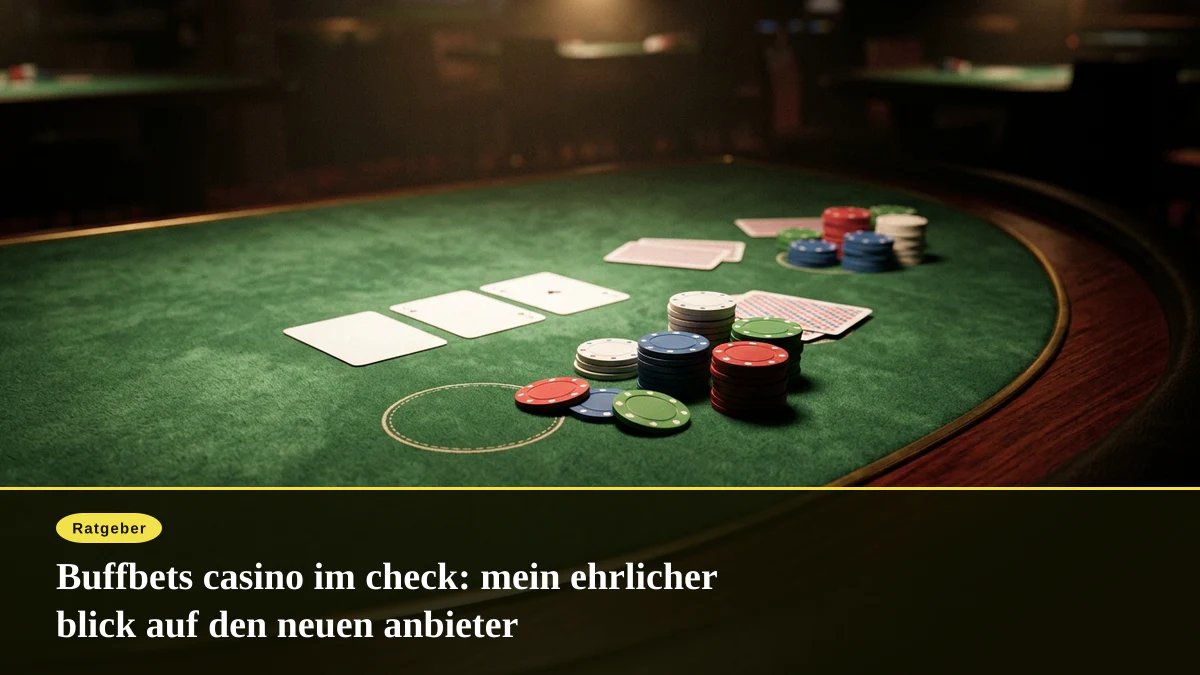 Buffbets casino im check: mein ehrlicher blick auf den neuen anbieter