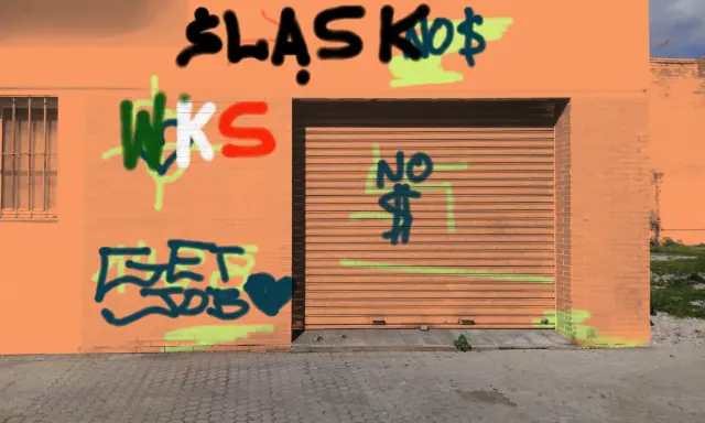 Graffiti artwork by szef