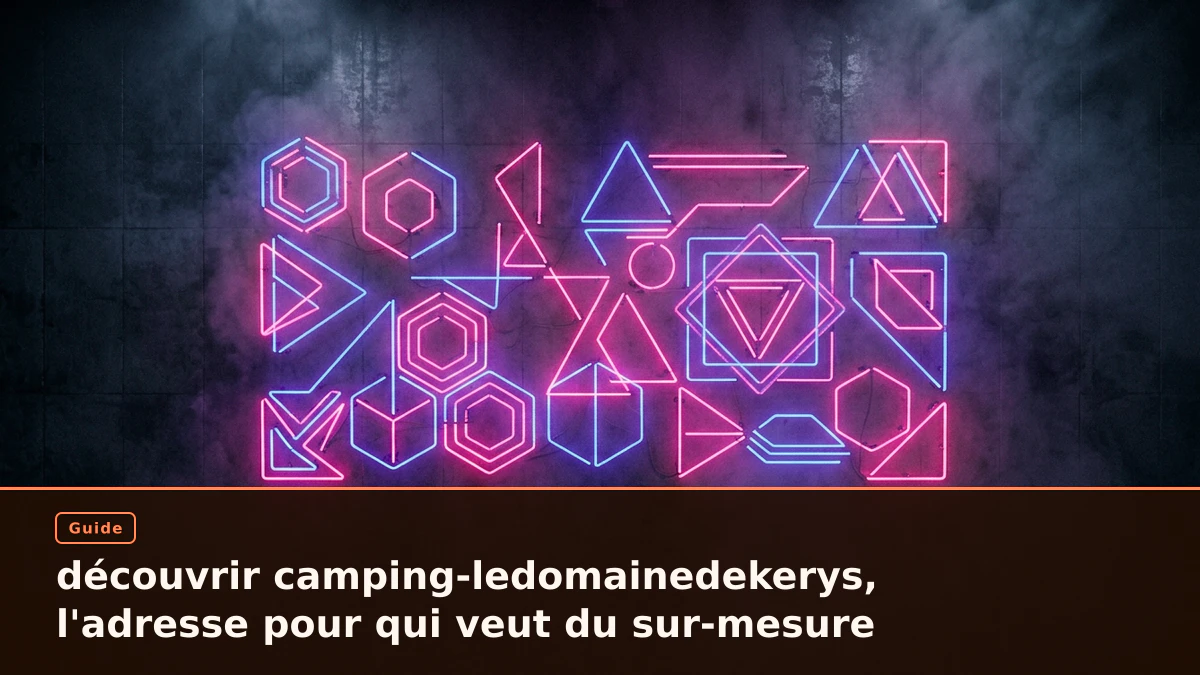 découvrir camping-ledomainedekerys, l'adresse pour qui veut du sur-mesure