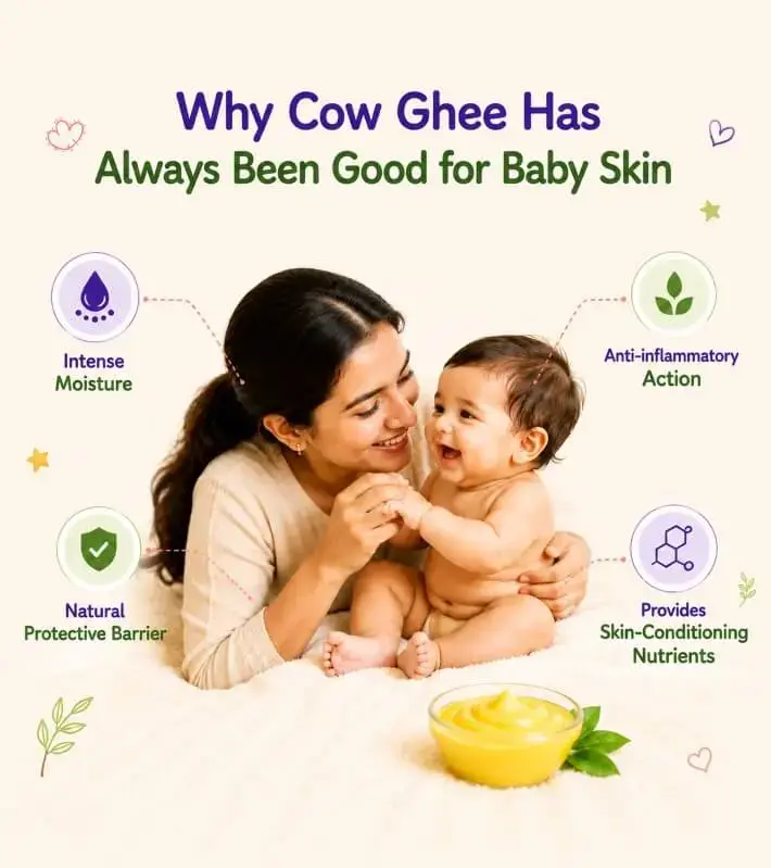 Himalaya reinventează tradiția: Ghee pentru pielea bebelușilor, în variantă modernă
