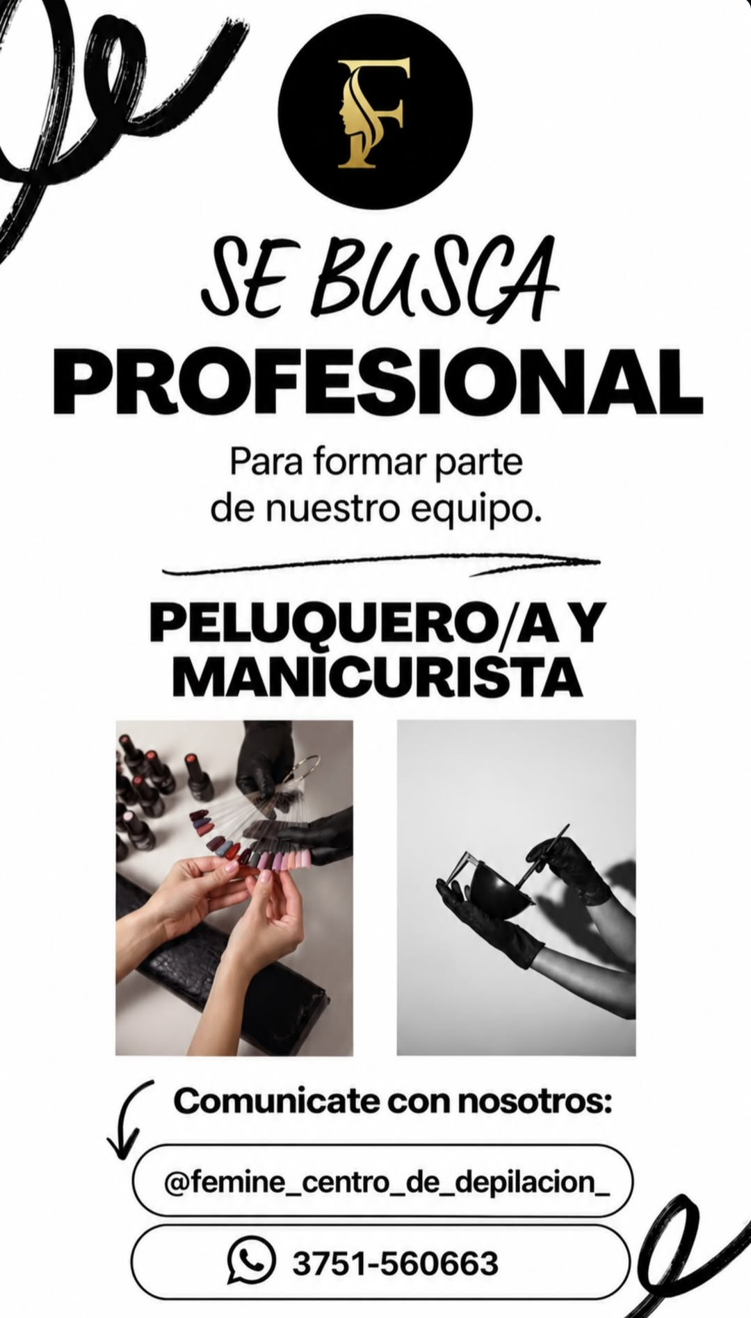 Se Busca Peluquero / a y Manicurista En Eldorado
