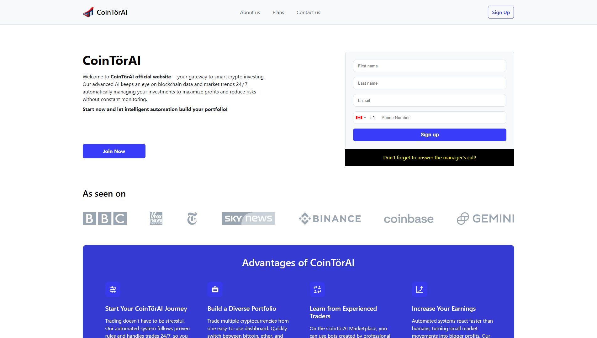 Acquisizione salvata di cointorai.net