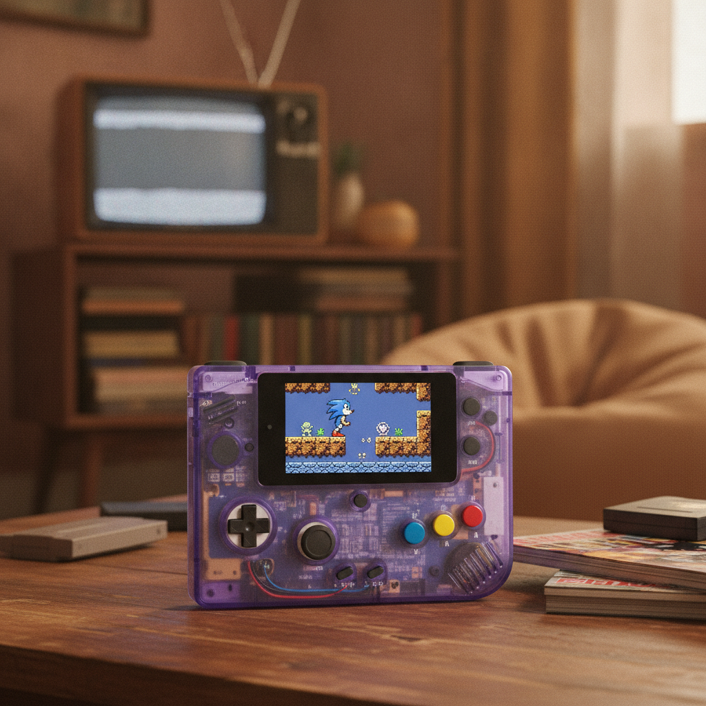 Machenike G3 V2 Controller in hand, showcasing its design and colorway