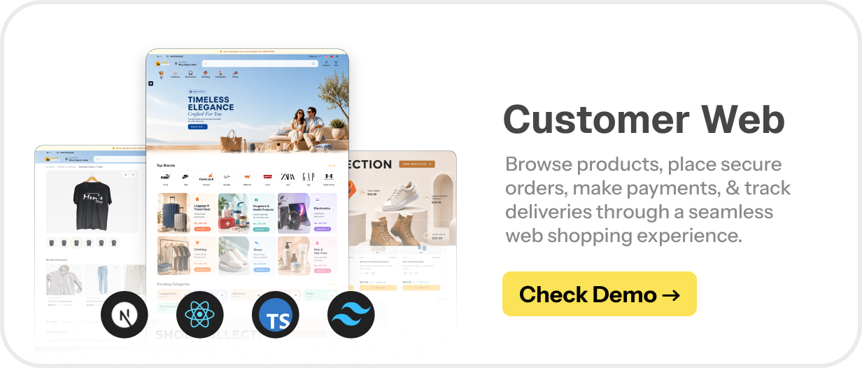 HyperCommerce - Multivendor eCommerce Marketplace - Flutter Apps - Laravel Admin Panel & Website
