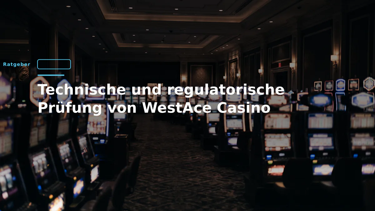 Technische und regulatorische Prüfung von WestAce Casino