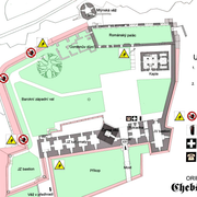 Chebský Castle plan2