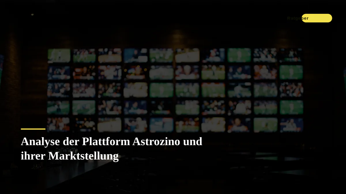 Analyse der Plattform Astrozino und ihrer Marktstellung
