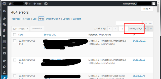2018 02 18 Screen WP Plugin Redirection
