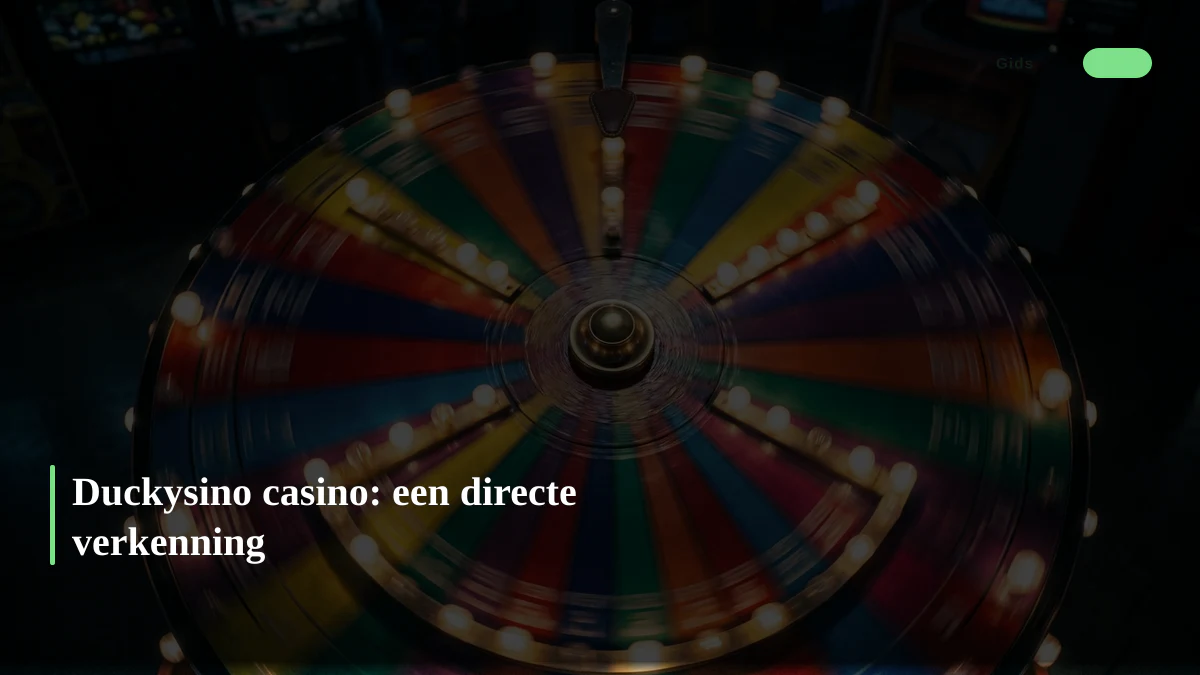 Duckysino casino: een directe verkenning