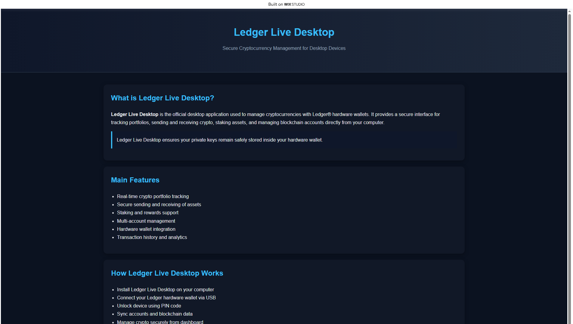 Screenshot of desktop-ldegr.wixstudio.com