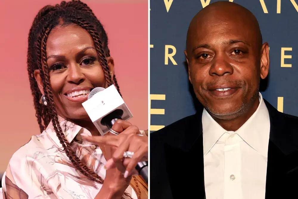 Michelle Obama Honors Dave Chappelle as a Brilliant Mind Following Podcast Appearance