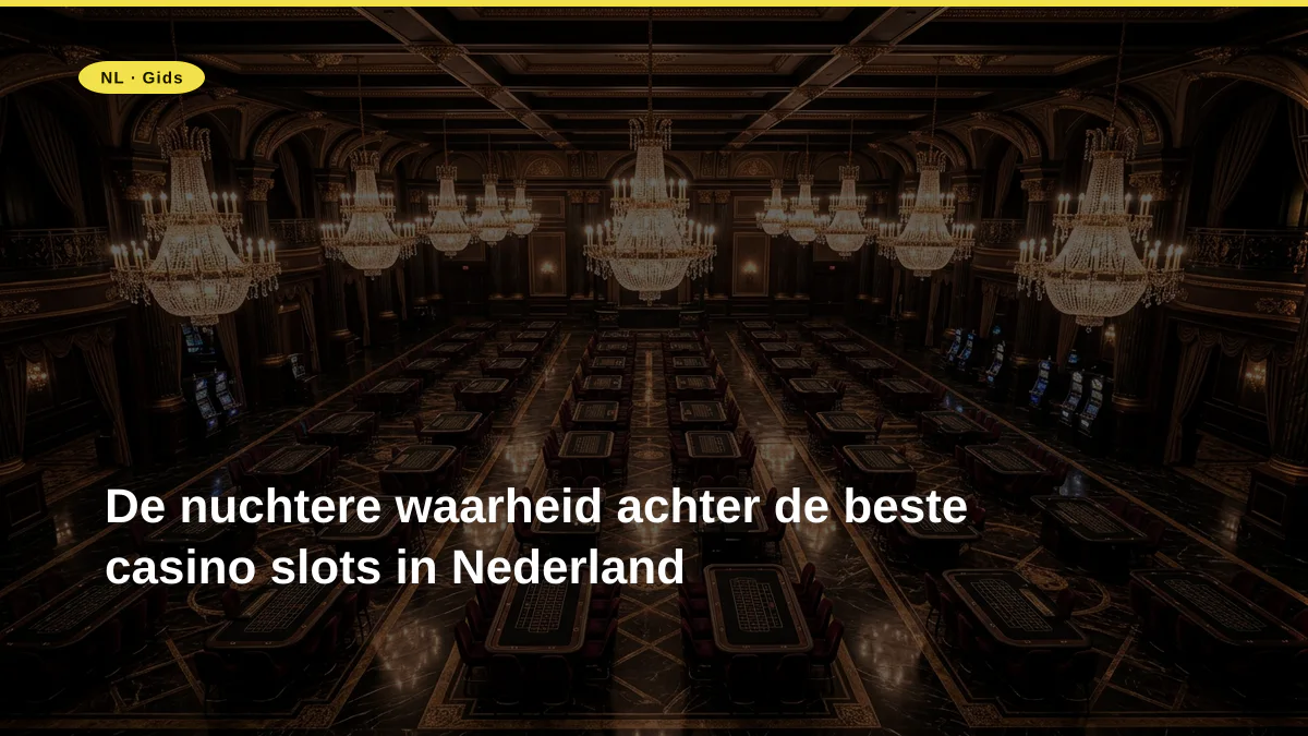 De nuchtere waarheid achter de beste casino slots in Nederland