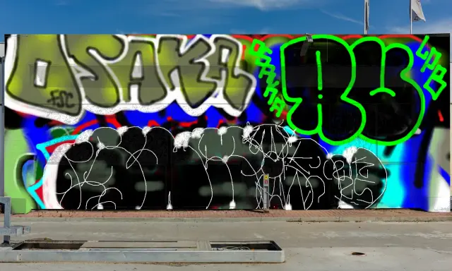 Graffiti artwork by Sumoe