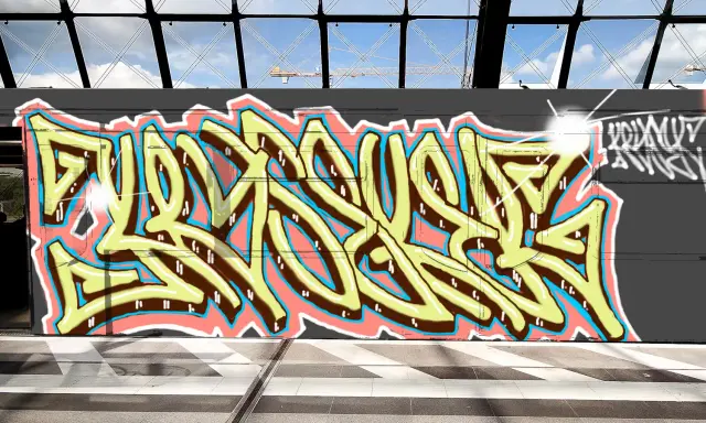 Graffiti artwork by Kresek
