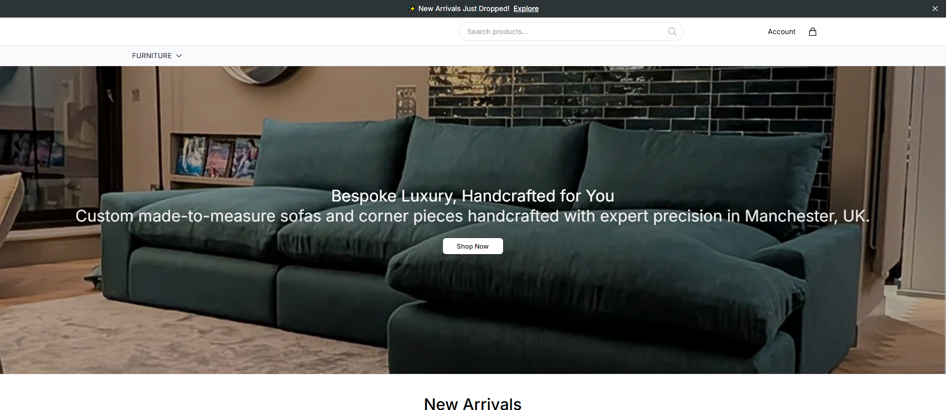 Stored capture of arabelladesignsstore.shop