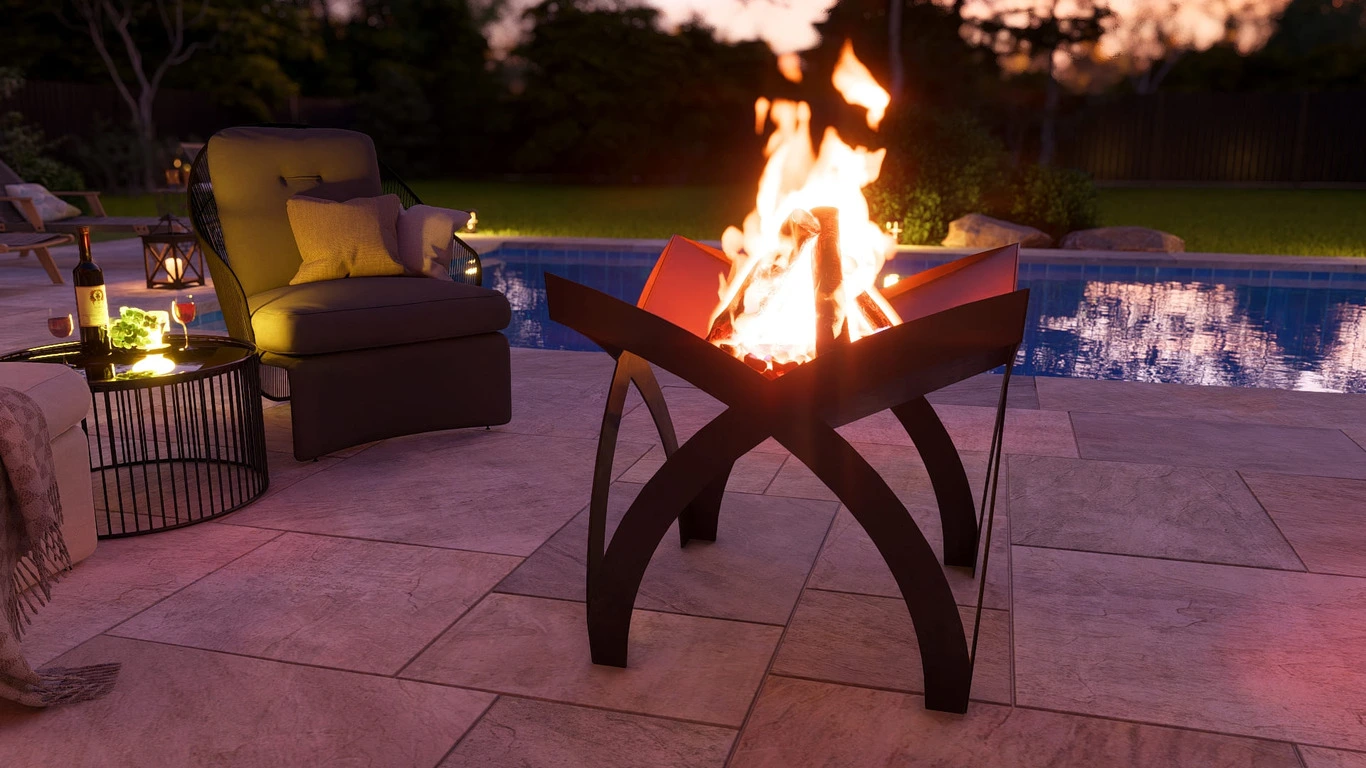 Clover Fire Pit view 2