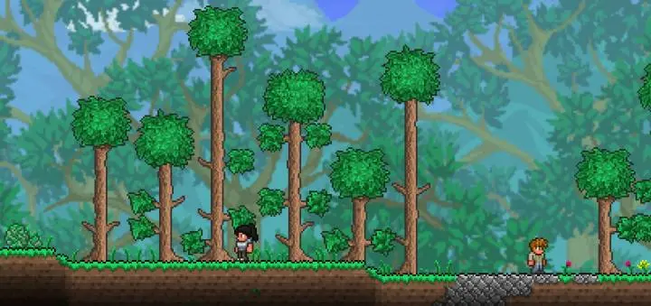 Captura de pantalla de gameplay de Terraria #1