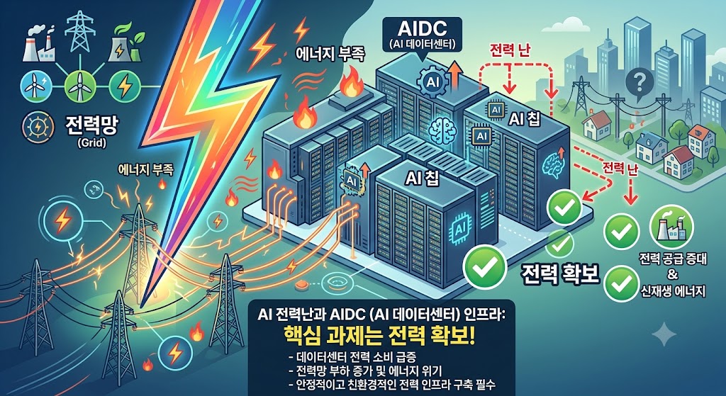 AI 전력난과 AIDC(AI 데이터센터) 인프라