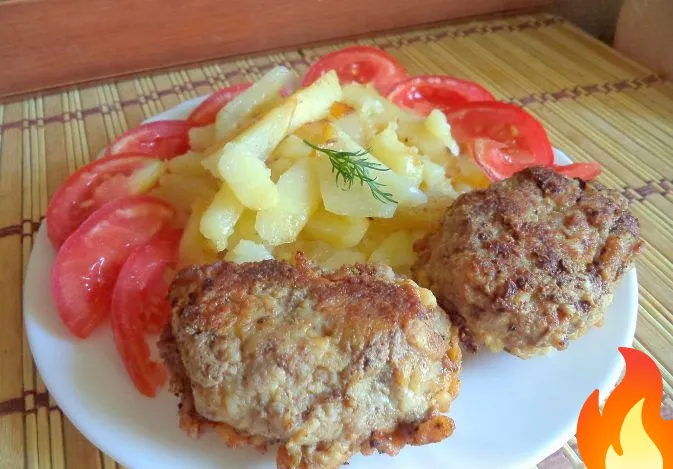 Постер Шницель по-молдавски