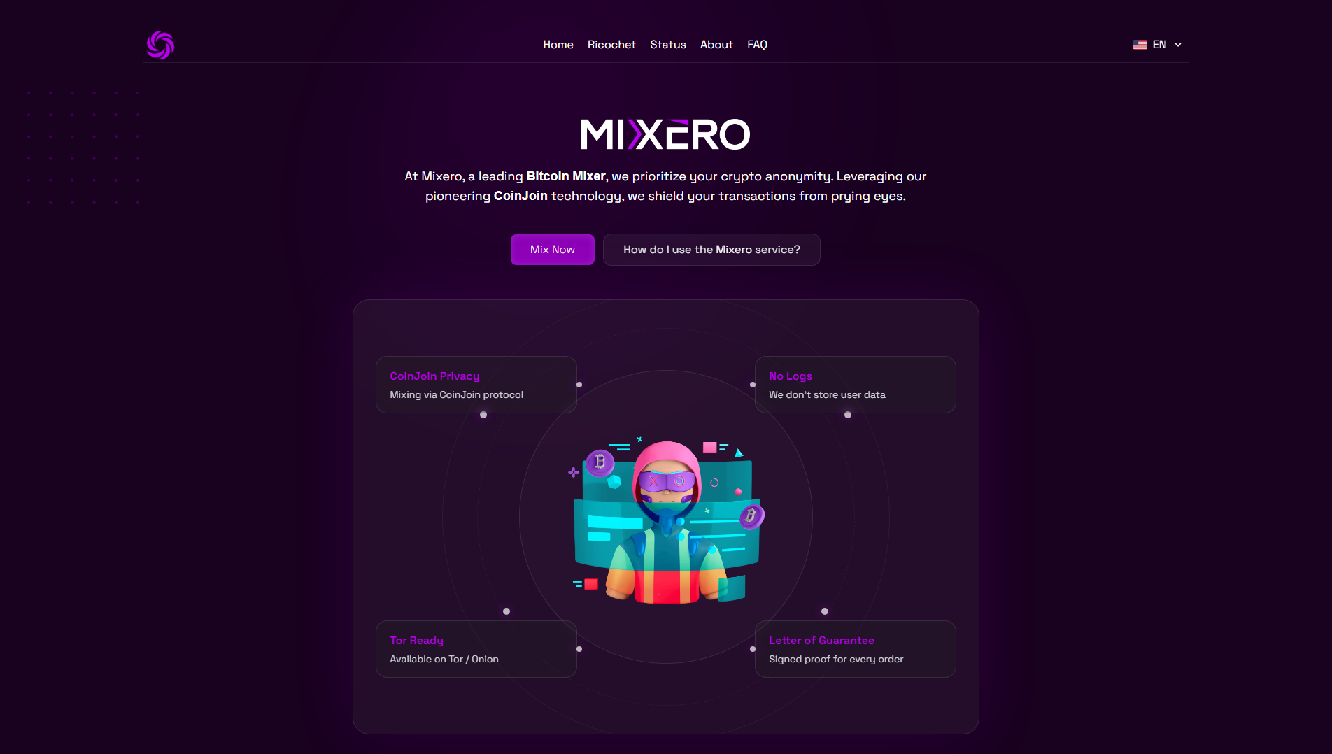 Stored capture of mixero.cc